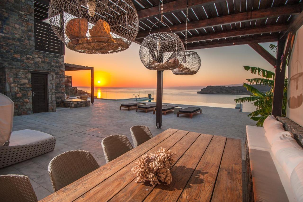 Villa Dimitra By Elounda Island View Villas Екстериор снимка